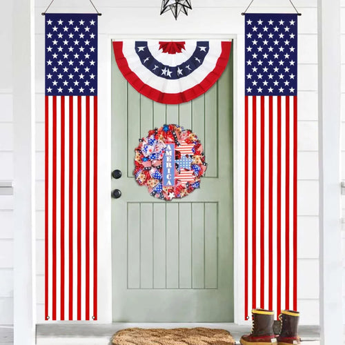 American Flag Door Banner – image 1