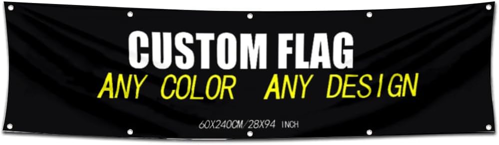Custom  Garage Banner Flag Customize Advertising Personalized Logo Text Sports Champions Flags