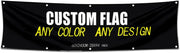 Custom  Garage Banner Flag Customize Advertising Personalized Logo Text Sports Champions Flags