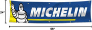 Michelins Flag Banner 2x8Ft