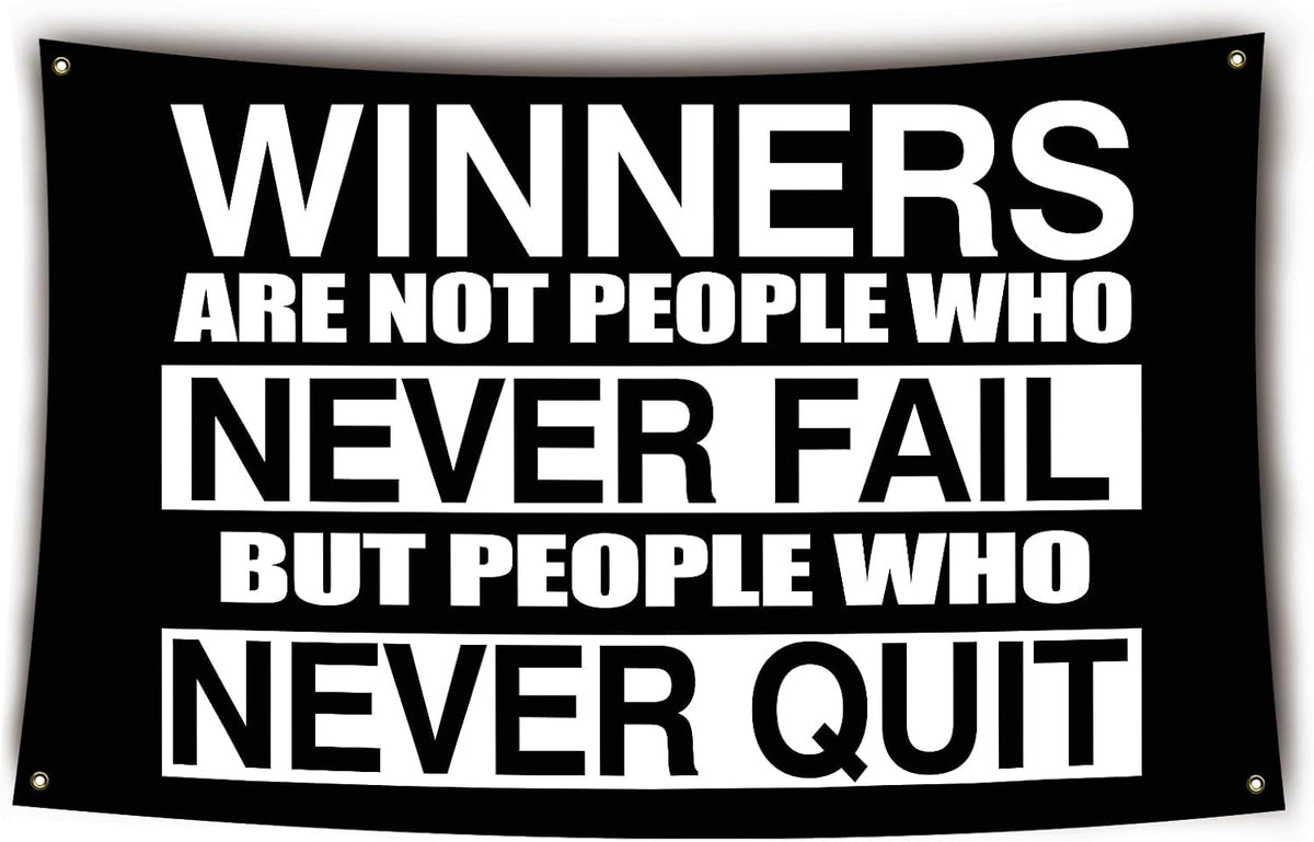 Motivational Home Gym Flag