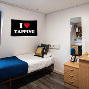 I Love Yapping Flag Funny Flags