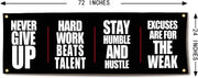 Motivational Gym Flag