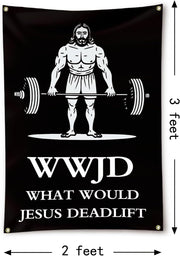 Motivational Home Gym Flag