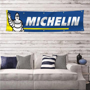 Michelins Flag Banner 2x8Ft