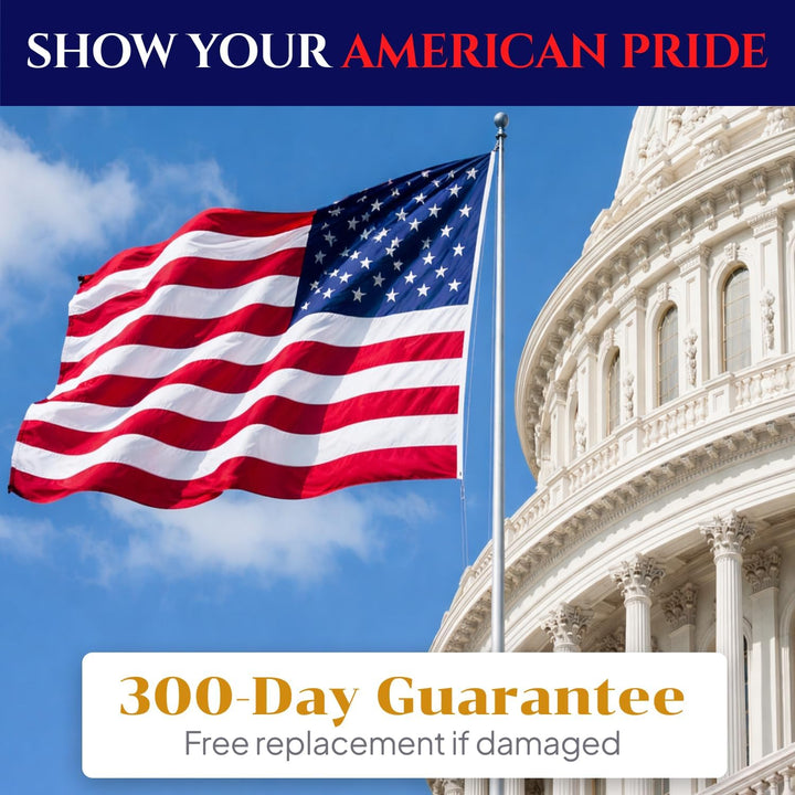 Premium 3x5 American Flags for Outside – Heavy Duty Nylon