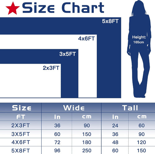 Custom American US Flag with Picture