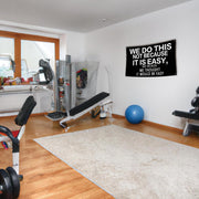 Motivational Home Gym Flag