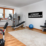 Motivational Gym Flag