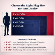 Premium 3x5 American Flags for Outside – Heavy Duty Nylon