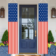 Outdoor Hanging American Flag Banners 72"x12"