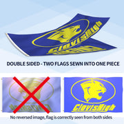 Double Sided Custom Flag 3x5 Ft For Outdoors