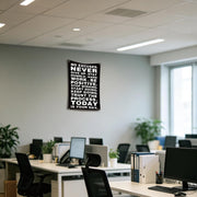 Motivational Wall Flag 2x3 FT