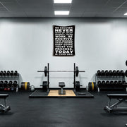 Motivational Wall Flag 2x3 FT