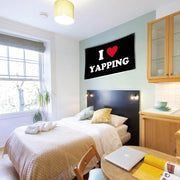 I Love Yapping Flag Funny Flags