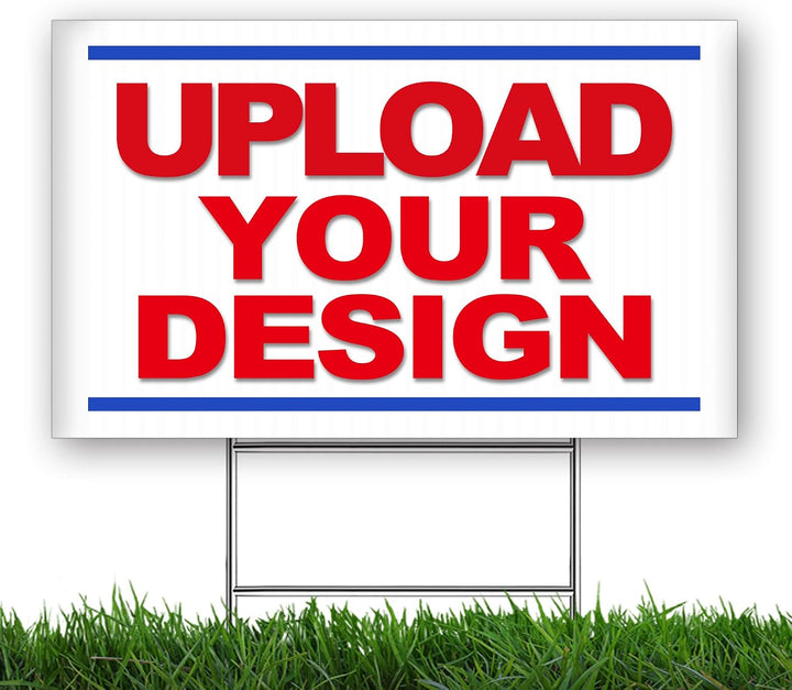 Custom Yard Sign with Stake