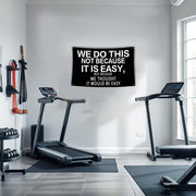 Motivational Home Gym Flag