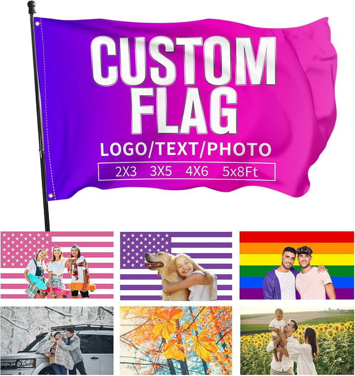 Custom Flag with Picture