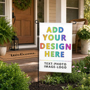 Custom Garden Flag for Outdoor Personalized Yard Flags