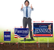 Custom Yard Sign with Stake