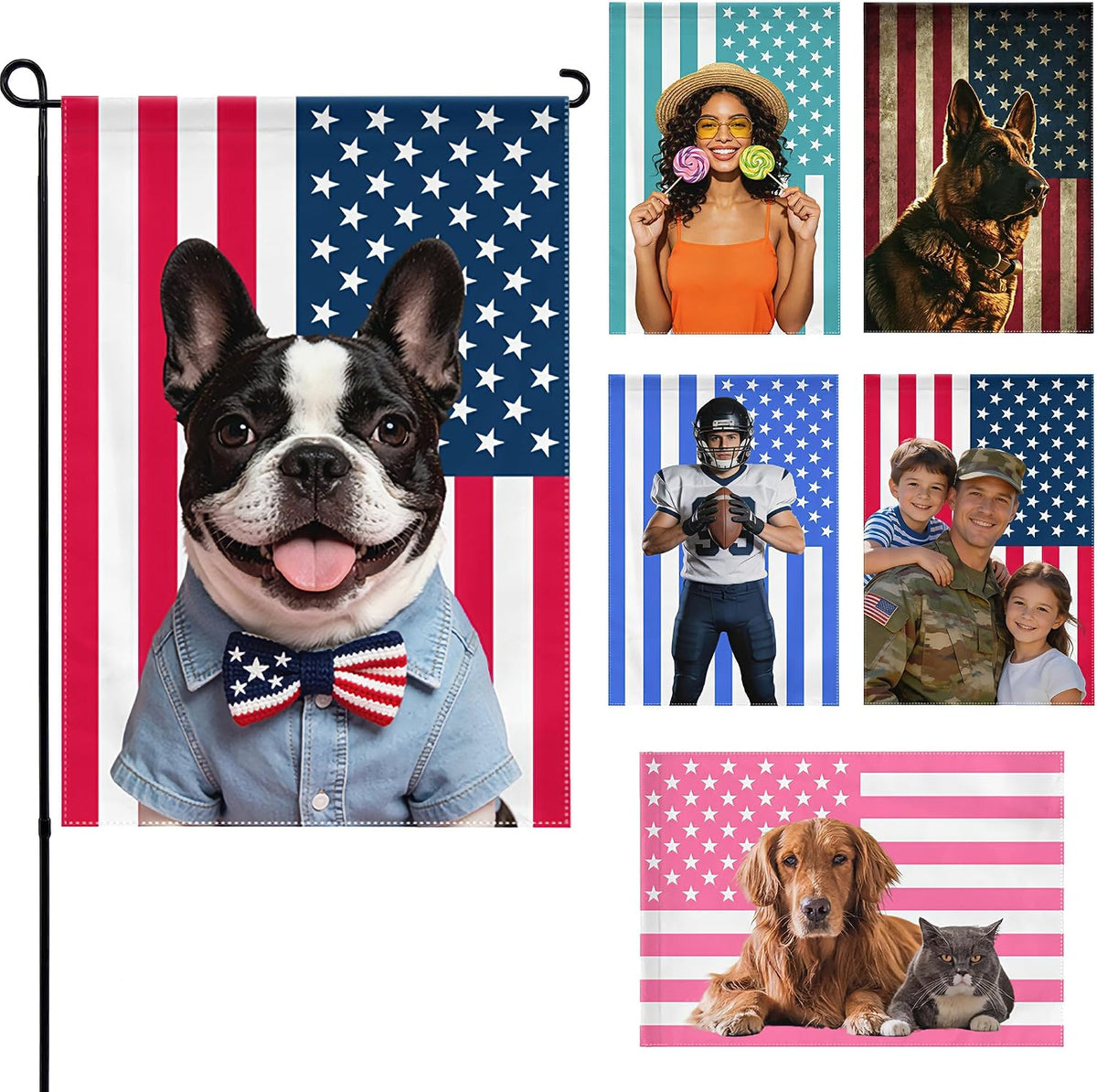 Custom American Garden Flag