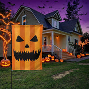 Custom Halloween Garden Flag for Outdoor Personalized Halloween Yard Flags