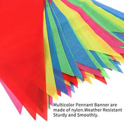 Colorful Triangle Pennant Banner – 170 ft – image 5