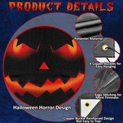 7x8ft Halloween Garage Door Cover