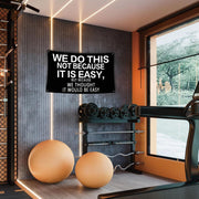 Motivational Home Gym Flag