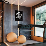 Motivational Home Gym Flag
