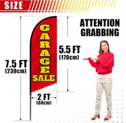 Garage Sale Feather Flag Kit – 7.5 ft – image 3