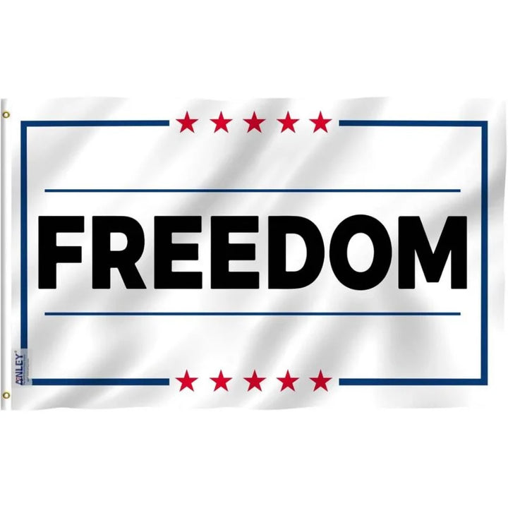 Custom 3' × 5' Photo & Text Flag